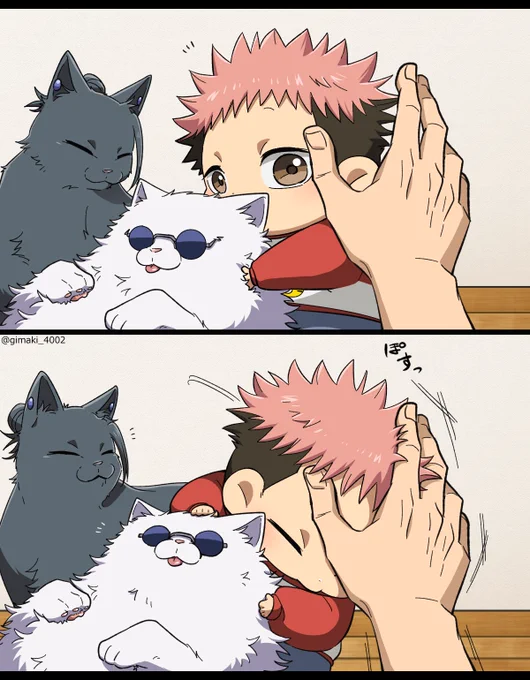 猫の日なのでさしすニャンズ&ゆじ🐯 