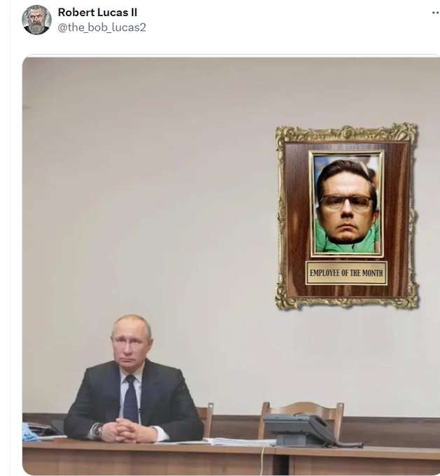 macmike086's tweet photo. Congratulations to @PierrePoilievre, on becoming Putin's 'Employee of the Month', for still refusing to get NSICOP. Honourable mention goes to @stephenharper @AndrewScheer @mferreriptbokaw @KatKanada_TM @brianlilley & @JeffBallingall. Maybe next month folks. #CompromisedAsFuck! https://t.co/AZurkcCBQB