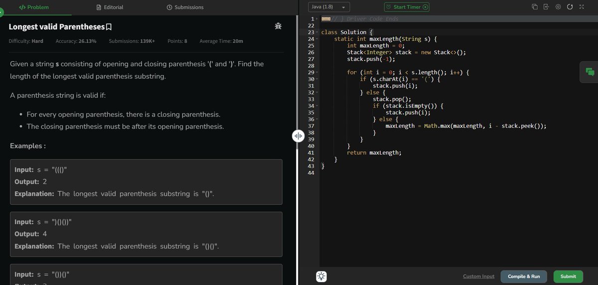 Mayank_kumar111's tweet photo. Day 100: A Milestone of Mastery One hundred days of dedication, perseverance, and growth! Every challenge conquered every.
A big shoutout to @geeksforgeeks
#CodingChallenge #162DaysOfCode #gfg160 #geekstreak2024 #Day100 #CodeOdyssey #KeepClimbing #StayPersistent #CodeEveryday https://t.co/GXp8tt8gzE