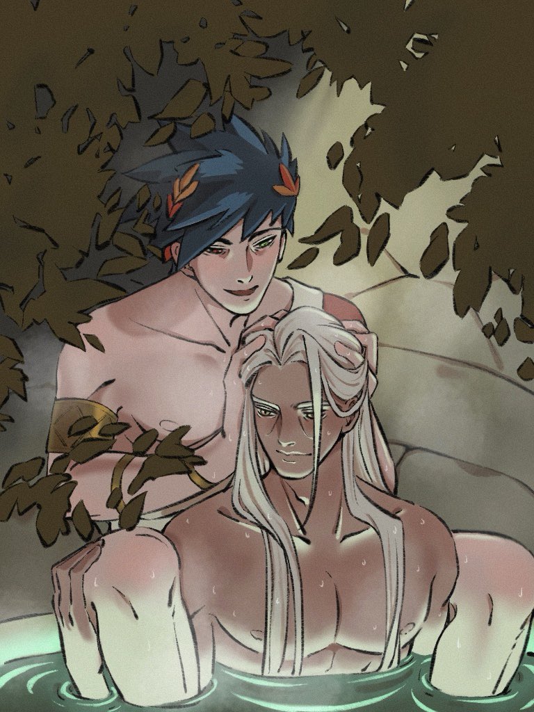 #HadesFanArt #Zagreus #Thanatos #zagthan