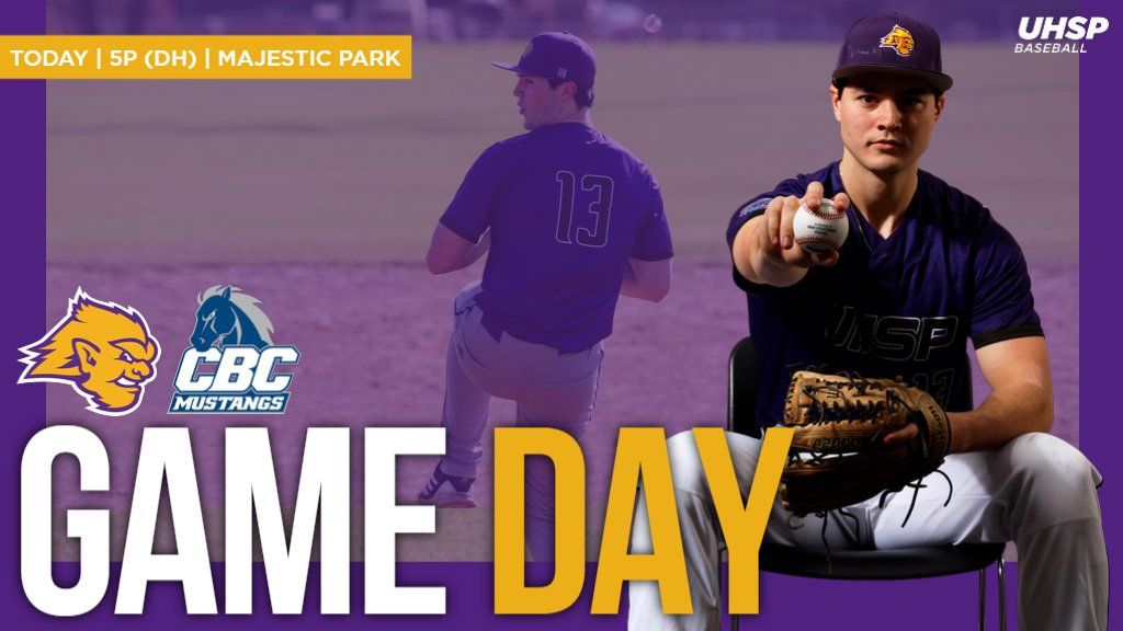 ⚾BASEBALL:
The Eutectics open AMC play with the first day of a 4-game set against the AMC Tournament runners-up from a year ago in Central Baptist.
📺youtube.com/@CBCAthletics
#UHSPAthletics #GoEuts #EutsFamily