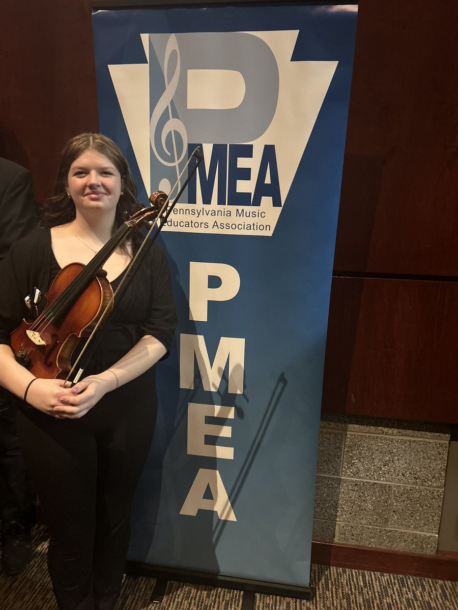 Congratulations to Alisabeth Bushko representing <a href="/TrinityOrch/">Trinity Orchestra</a> at <a href="/PMEADistrict1/">PMEA District 1</a>  at Western Region Orchestra! <a href="/TRINITY_MLUCAS/">Dr. Michael Lucas</a>