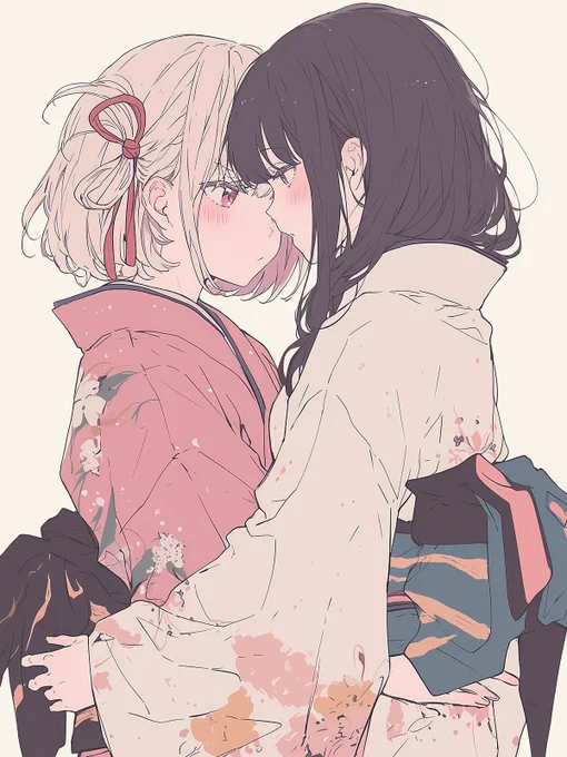 和装のちさたき #リコリコ 
