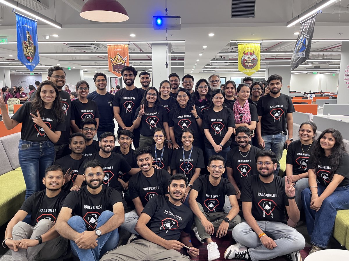 RailsGirlsPune's tweet image. It’s a wrap!!!

We are grateful to all the mentors, volunteers, and the organizing team for making this event a success! Your dedication and passion are shaping the future of tech. 

Until next time—keep coding, keep inspiring! 

#RailsGirlsPune2025