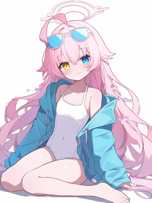 白スク水おじさん #ブルアカ 