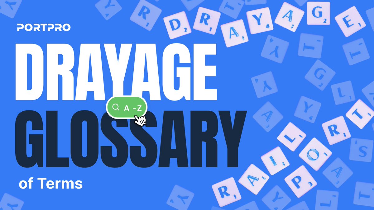 PortProtms's tweet image. 🚛 Unlock the Language of Drayage! 🚛
Drayage is often called the &quot;first mile&quot; of logistics, playing a crucial role in the movement of goods within the supply chain. Whether you&apos;re new to the industry or a seasoned pro, understanding key drayage terms is essential for confidently…