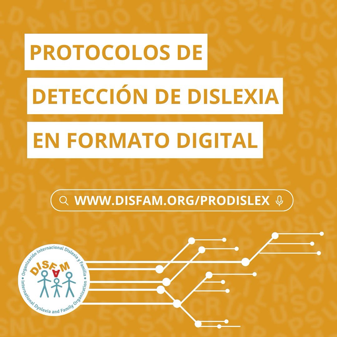 ✅ Presentemos el Protocolo digital de Detección de Dislexia

🔗 Puedes acceder en la web: disfam.org/prodislex

🩵 #UnidosPorLaDislexia