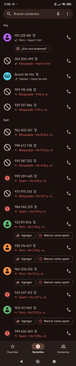 veronikaisc's tweet photo. Alguien sabe como puedo denunciar tantas llamadas de oncosalud ? Me tienen harta !!!😡😠 https://t.co/O9ZEBQYYao