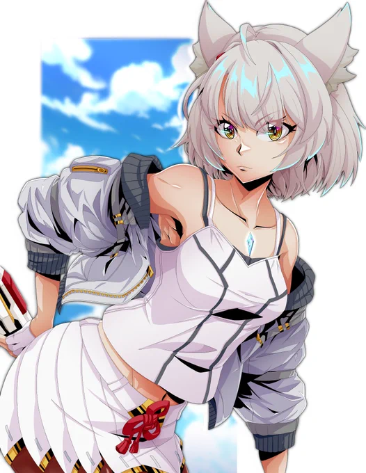Cat day posting for Mio too~ #猫の日#Xenoblade3 #ゼノブレイド3#XenobladeChronicles3 