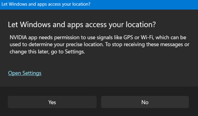 LiesAndXander's tweet photo. Hey @Microsoft, why has the last @Windows update repeatedly shown me these? I have turned off all location settings yet keep being told "To stop receiving these messages." How do I permanently remove location services from a device that never leaves my house? https://t.co/01yShiNmEN