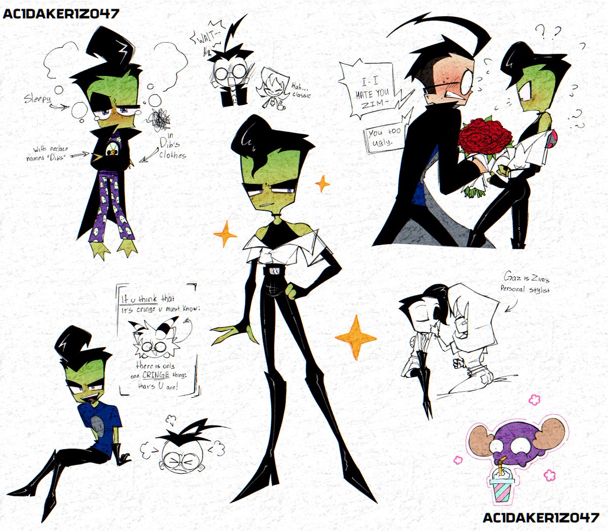AcidaKerizo47's tweet photo. fashion Zim

#ArtistOnTwitter #iz #Invaderzim #invader_zim #zim #dib #minimoose #zadr #zadf https://t.co/IZMSDcsKp2