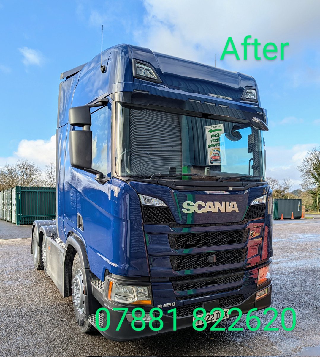 RussellsRefini1's tweet image. This Scania is the latest addition to the Rangers Haulage fleet looking good in its Rangers blue spec, ready for the graphics.
Great work by the #russellsrefinishing team 👍 contact us: mark@russellsrefinishing.co.uk
#scaniatrucks #commercialvehiclerespray #commercialvehicles