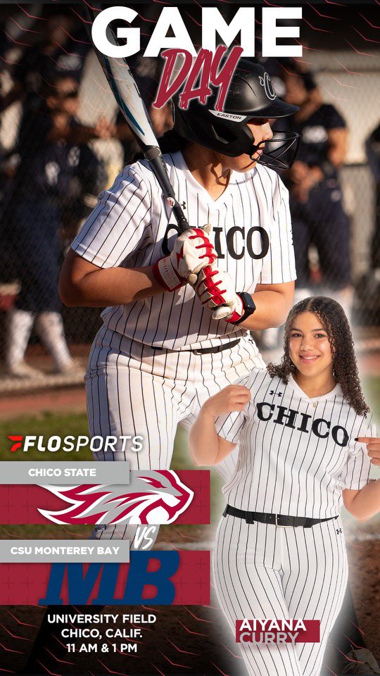 Chico State Wildcats (@chicoathletics) on Twitter photo 🥎Another GAME DAY 🥎
After coming off two big wins yesterday against Monterey Bay <a href="/ChicoStateSB/">Chico State Softball</a> will take them on again today for another doubleheader. Come out and support your wildcats at 11 and 1 to finish off the weekend. Good Luck Girls!!💥🎉 🥎Another GAME DAY 🥎
After coming off two big wins yesterday against Monterey Bay <a href="/ChicoStateSB/">Chico State Softball</a> will take them on again today for another doubleheader. Come out and support your wildcats at 11 and 1 to finish off the weekend. Good Luck Girls!!💥🎉