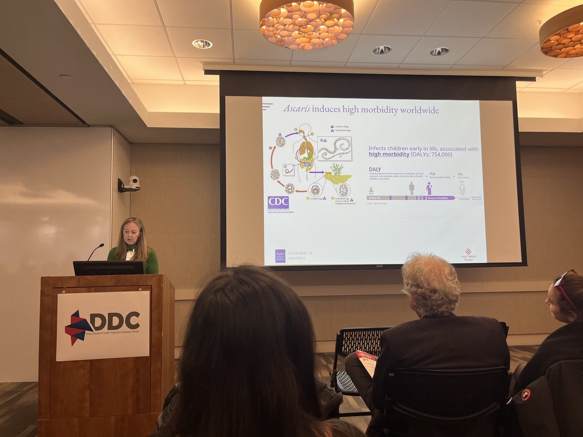 Douglas Burrin (@dougburrin) on Twitter photo Dr Jill Weatherhead talks about novel findings on roundworm infection. DDC Pilot Feasibility Awardee and success story! <a href="/tmcddc/">TMC Digestive Diseases Center</a> Dr Jill Weatherhead talks about novel findings on roundworm infection. DDC Pilot Feasibility Awardee and success story! <a href="/tmcddc/">TMC Digestive Diseases Center</a>