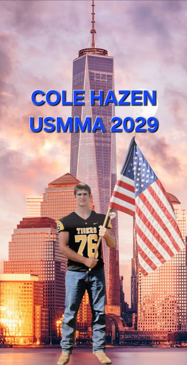 Fremont Tiger Football (@fhs_tigerfb) on Twitter photo Congratulations to <a href="/colson_hazen/">Colson Hazen</a> for receiving his appointment to the US Merchant Marine Academy and signing to play football with <a href="/USMMAFootball/">USMMA Football</a>! We are extremely proud of you and your service! Congratulations to <a href="/colson_hazen/">Colson Hazen</a> for receiving his appointment to the US Merchant Marine Academy and signing to play football with <a href="/USMMAFootball/">USMMA Football</a>! We are extremely proud of you and your service!