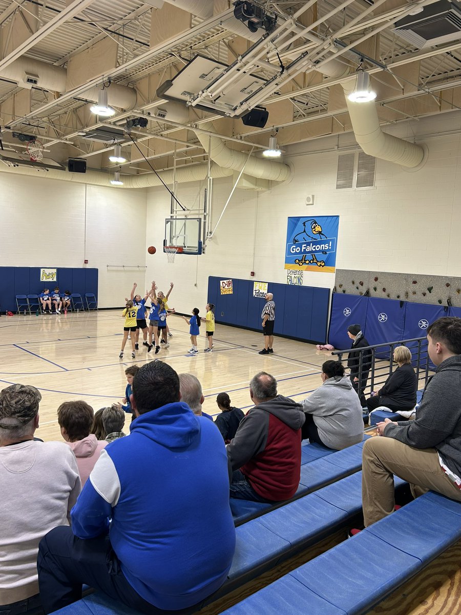 4th grade girls basketball! Go Falcons!