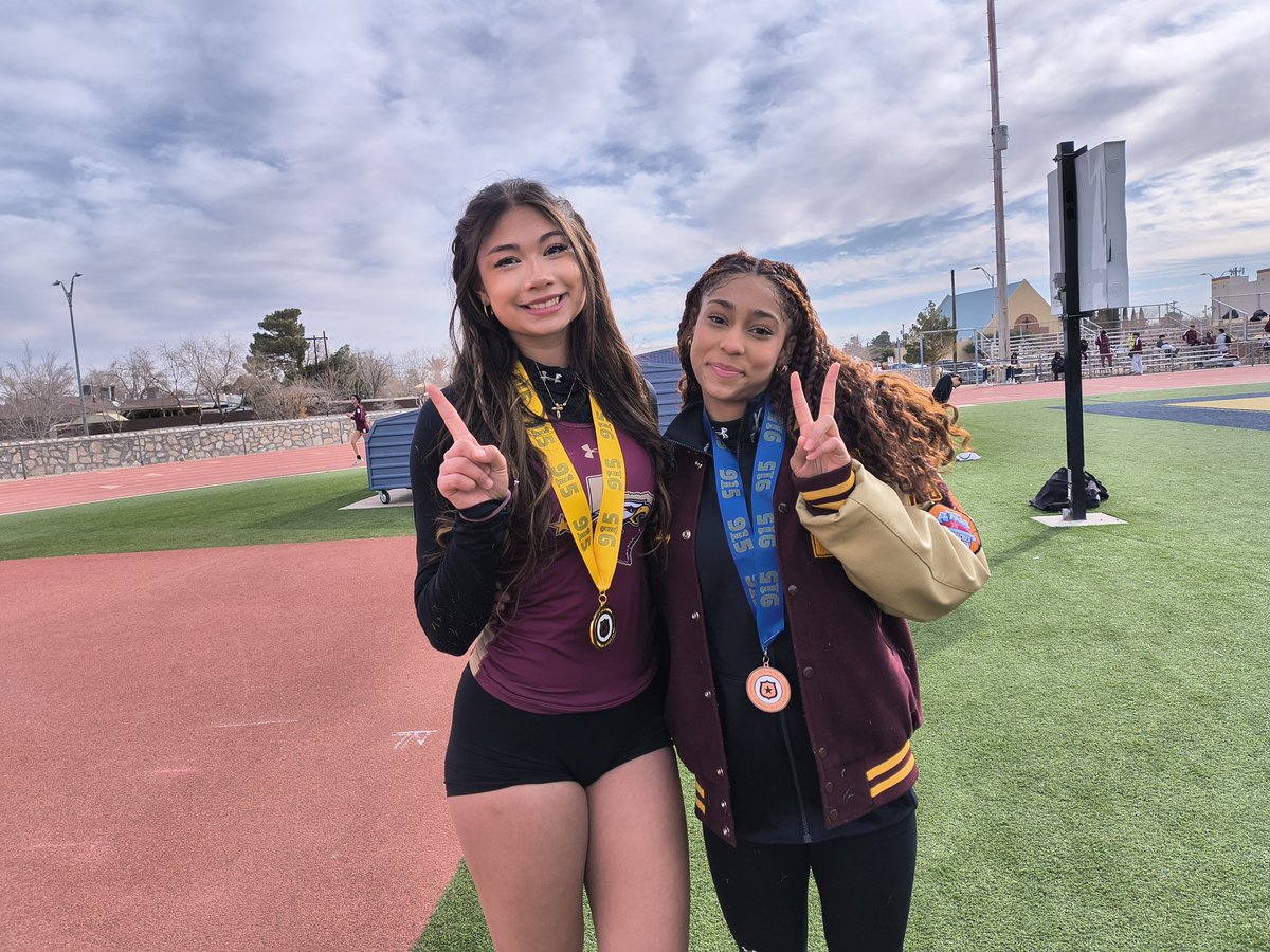 Loubna Hasseine-Silva (@coach_hasseine) on Twitter photo First 2 medals of this meet: varsity high jump
Kylie 🥇 with 5ft2 and Gianna 🥈 with 4ft 10
<a href="/AndressHS_Track/">Andress HS Track AND Field</a> <a href="/ODPHIRuben/">Luis Ruben Alarcon</a> <a href="/CoachTaylor_CT/">Chris Taylor</a> First 2 medals of this meet: varsity high jump
Kylie 🥇 with 5ft2 and Gianna 🥈 with 4ft 10
<a href="/AndressHS_Track/">Andress HS Track AND Field</a> <a href="/ODPHIRuben/">Luis Ruben Alarcon</a> <a href="/CoachTaylor_CT/">Chris Taylor</a>