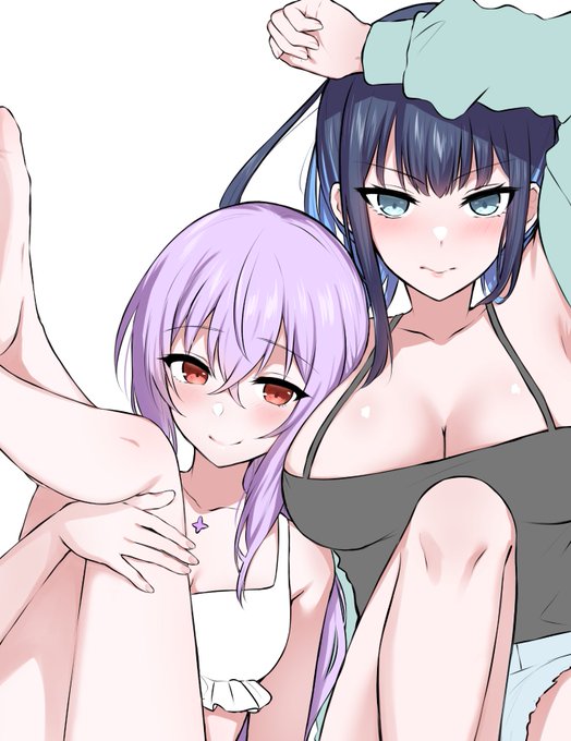 健全絵だしできる限り塗りの情報量減らしてブルアカっぽくしてるんだけど難しいな 