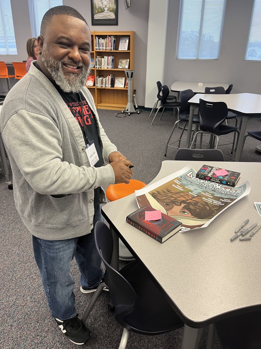 Diana Ely (@dianaely1) on Twitter photo <a href="/NISD_LibPalooza/">LibraryPalooza</a> today at Brandeis HS there are 5 great authors. Here are three of them - Kara Thomas, Jen Wang, and Lamar Giles. You can meet them, hear their story and have them sign your book! Drop on by. <a href="/NISDLib/">NISDLibraryServices</a> <a href="/NISDTeachLearn/">NISD Teaching & Learning</a> 📚 <a href="/NISD_LibPalooza/">LibraryPalooza</a> today at Brandeis HS there are 5 great authors. Here are three of them - Kara Thomas, Jen Wang, and Lamar Giles. You can meet them, hear their story and have them sign your book! Drop on by. <a href="/NISDLib/">NISDLibraryServices</a> <a href="/NISDTeachLearn/">NISD Teaching & Learning</a> 📚