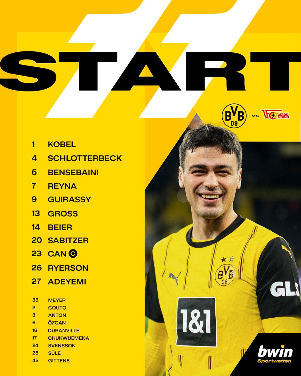 So starten wir ins Duell mit Union! ⚔️
