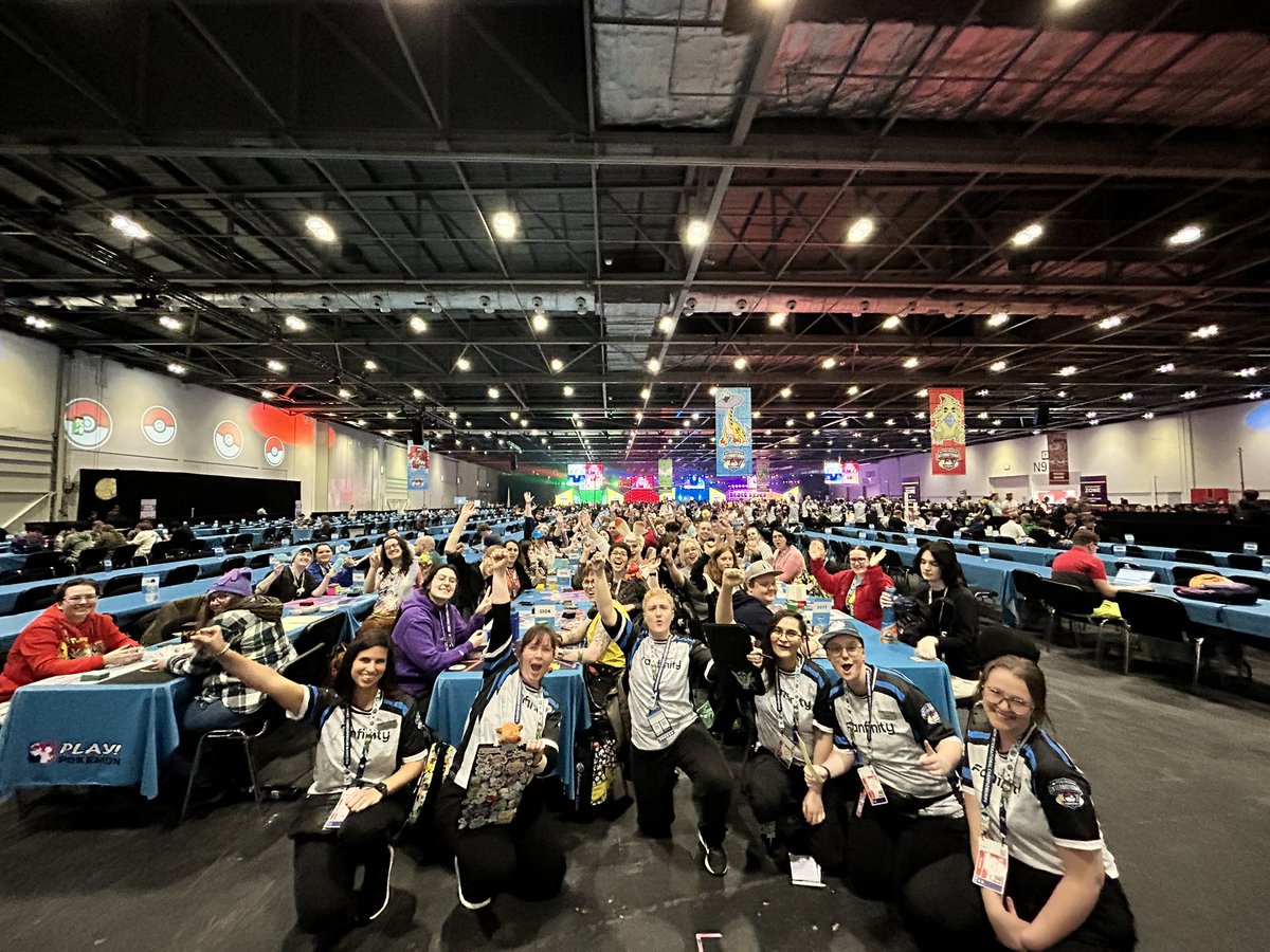 CatastrophiaUK's tweet photo. Came out of Twitirement to say how amazingly privileged I am to have been the Head Judge at the EUIC Sisterhood TCG Tournament! 

Had a great time working with some fabulous Judges and a brilliant cohort of players ❤️🏆 #playpokemon #pokemonsisterhoodleague https://t.co/ygXAVDEfUp