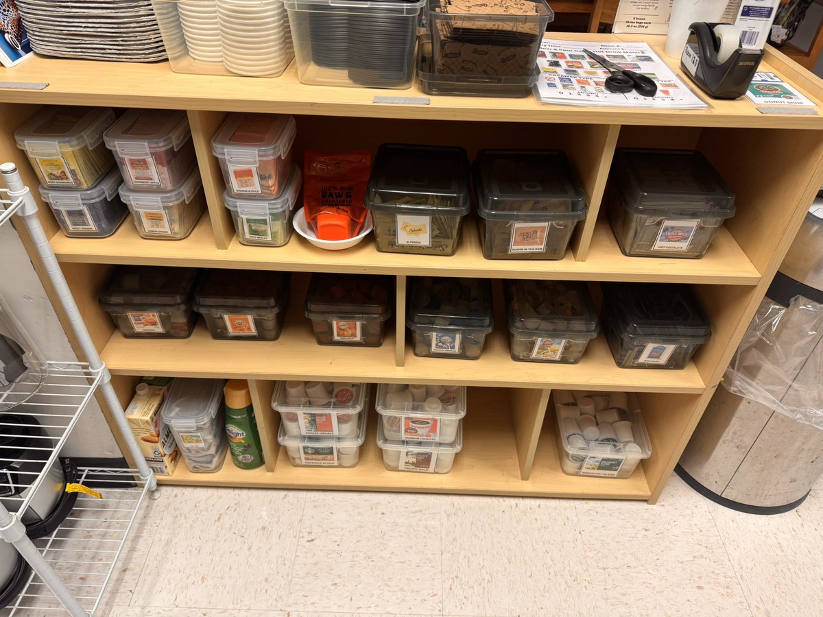 HappyLilLilacs's tweet image. This week, we took a trip to Costco to restock our coffee shop and learned how to manage inventory! We’ve also been busy purging and organizing our classroom kitchen to make it more adaptive and accessible. Stay tuned for more updates! #LifeSkills #TransitionProgram