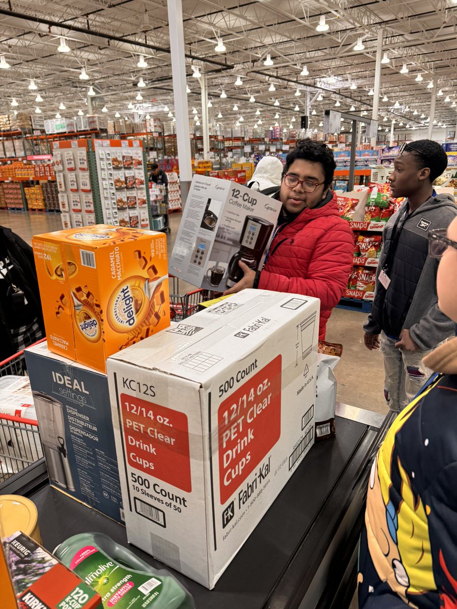 HappyLilLilacs's tweet image. This week, we took a trip to Costco to restock our coffee shop and learned how to manage inventory! We’ve also been busy purging and organizing our classroom kitchen to make it more adaptive and accessible. Stay tuned for more updates! #LifeSkills #TransitionProgram