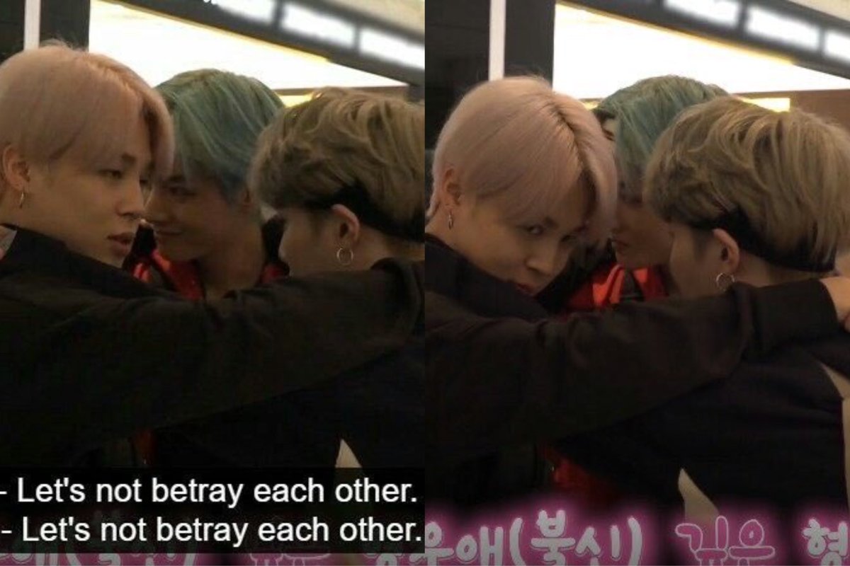 iconic betrayals in the history of BTS ~ a thrilling saga.

— a hilarious thread ;