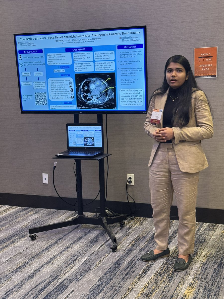 Natalie Drucker (@natalieadrucker) on Twitter photo South Texas Chapter ACS meeting (Drucker's version) off to a great start with <a href="/devibavishi/">Devi Bavishi</a> presenting a case report on one of our trauma patients! <a href="/UTHealthSurg/">UTHealth Surgery</a> <a href="/UTH_Pedisurg/">UT Pediatric Surgery</a> South Texas Chapter ACS meeting (Drucker's version) off to a great start with <a href="/devibavishi/">Devi Bavishi</a> presenting a case report on one of our trauma patients! <a href="/UTHealthSurg/">UTHealth Surgery</a> <a href="/UTH_Pedisurg/">UT Pediatric Surgery</a>