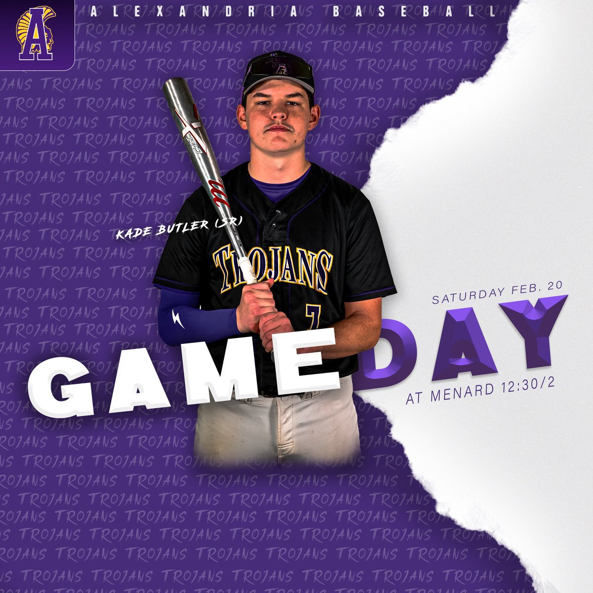 Game Day! ⚾️ Back at it with a doubleheader at Menard, starting at 12 PM. Let’s get to work!