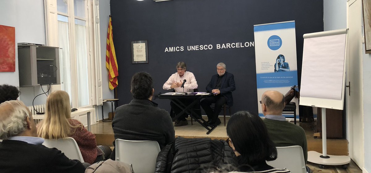 Avui hem parlat de democracia amb els Amics de la UNESCO de Bcn  <a href="/Col_Maspons/">Col.MasponsAnglasell</a>