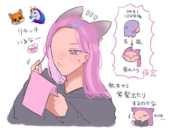 stgr 髪に関する考察 