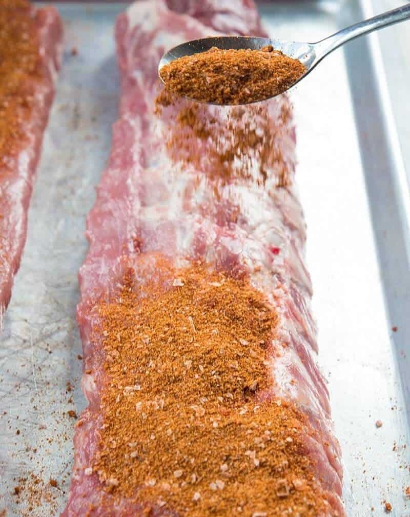 Never loaded down with sauce - always dry rubbed to a savory perfection.

 delanobbq.com
