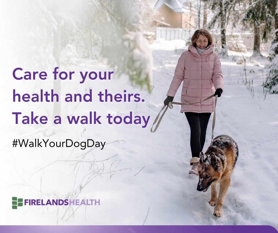 Happy Walk Your Dog Day! Whether it’s a quick stroll around the block or an adventurous hike, every step counts towards a healthier lifestyle for you and your pup. #WalkYourDogDay