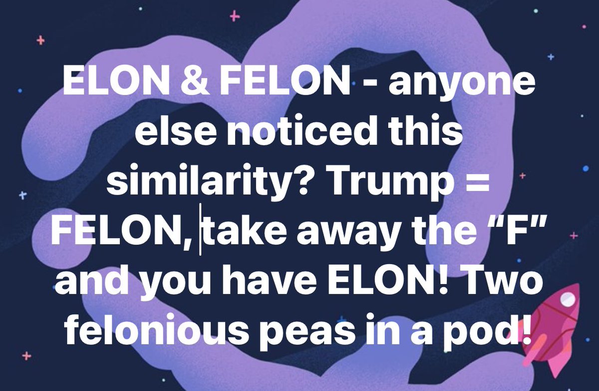 Felonious Food for Thought! #JustSayin