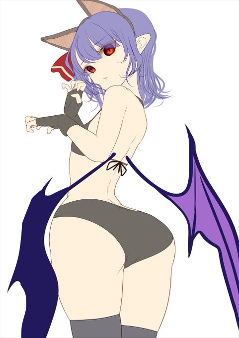 ワンドロのレミリにゃ!
服がアレなのでタグは無しで。 