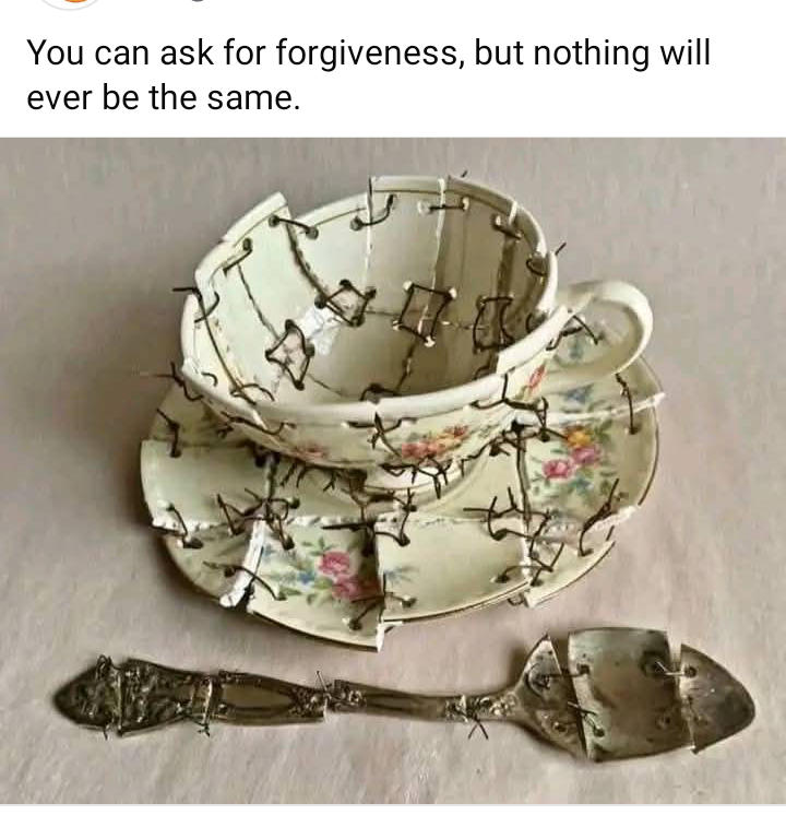 geoogwang6's tweet photo. EVEN IF FORGIVENESS WIN
-the wounds and scar remains
So don't misuse forgiveness as a licence to ๐ค
#JKIA
#Kairo
#Ombache
# Wafula Chebukati
#Aoko
#Lord
#Bible
#Sifuna
#Sudi
#Amerix
#Happy Sabbath
#MusculinitySaturday
#Resign
#IlligalRMSFrequency
#BREAKINGVNEWS
#Sudan https://t.co/IL59kribXm