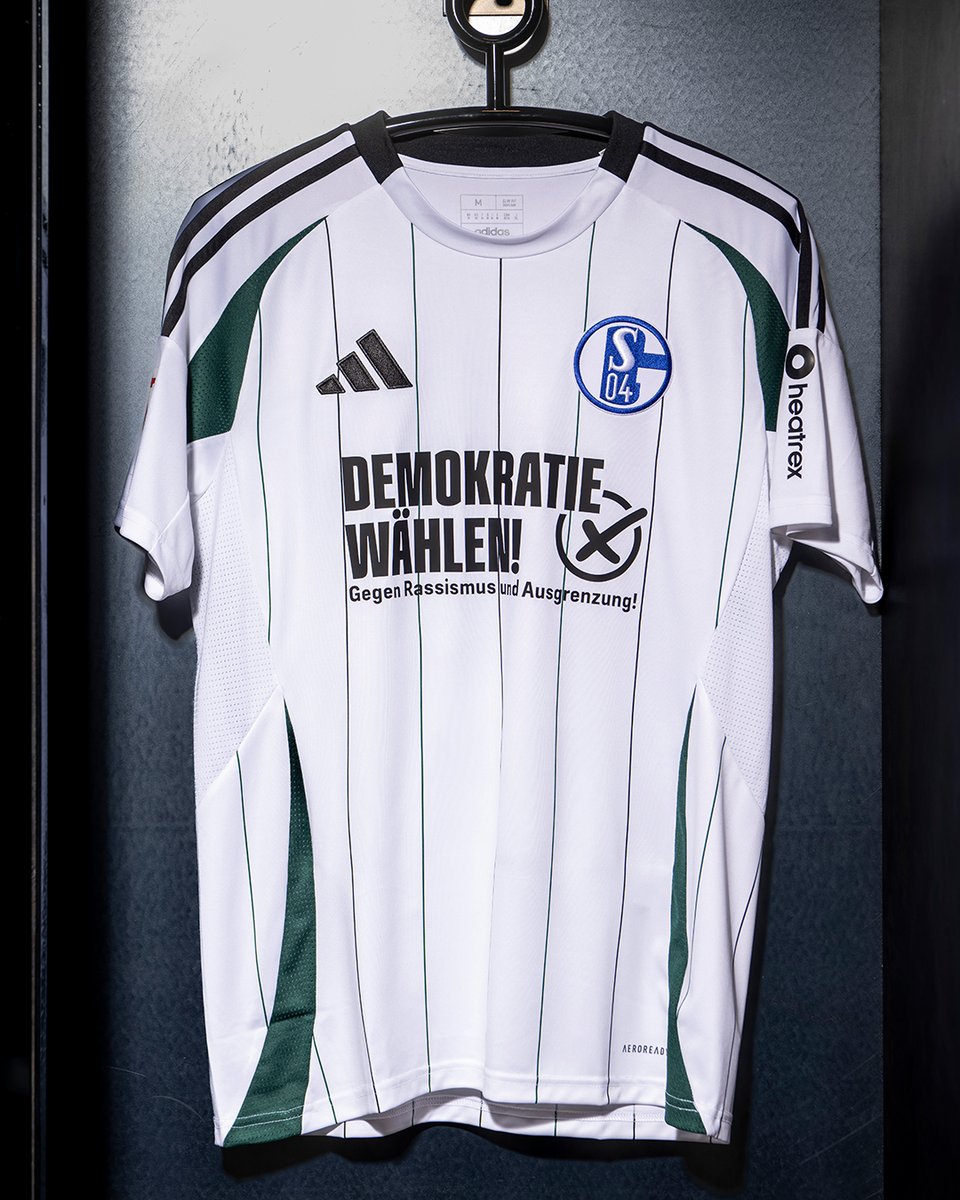 🚨 Jetzt mitmachen! 🚨

Wir verlosen ein #S04-Auswärtstrikot mit Sonder-Brustflock 👕

Was ist zu tun?
🤍 Post liken
✍️ Kommentieren (unter dem Post oder per Repost), warum es wichtig ist, seine Stimme zu nutzen und demokratisch zu wählen.