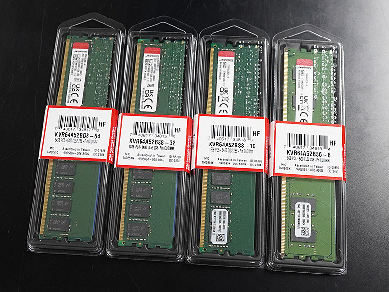 watch_akiba's tweet photo. 【今週の人気記事】更新:1枚で64GBの大容量CUDIMMがKingstonから https://t.co/c95o1adZlj #自作PC #Kingston #CUDIMM https://t.co/nvzQONojTd