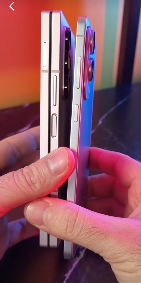 MaxJmb's tweet image. First hands-on of the upcoming Samsung Galaxy S25 Edge! 

Via. youtube.com/shorts/8I6XJPn…