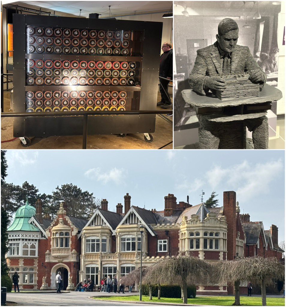 Spent the day <a href="/bletchleypark/">Bletchley Park</a>  yesterday, and wow, what an amazing experience! As a statistician, seeing the birthplace of so many concepts that shaped modern analytics was both eye-opening and inspiring. Can’t stop thinking about it! #Datascience #Analysis