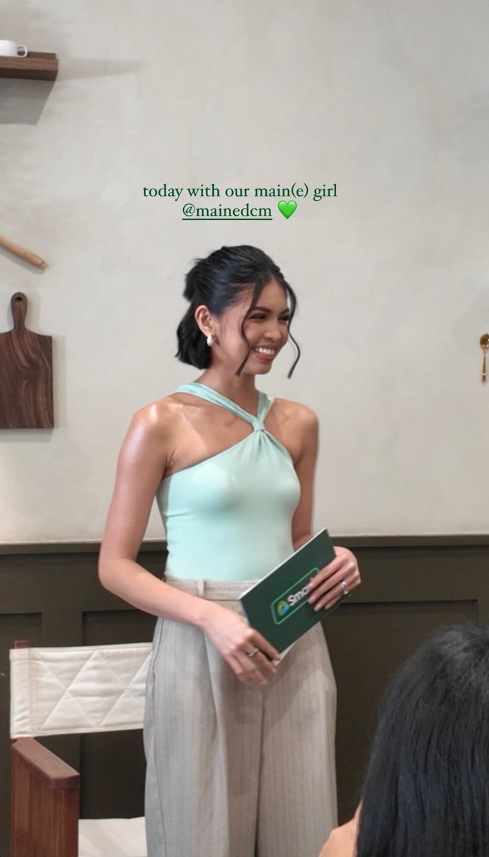 MAiNETrendOFC's tweet photo. Maine Mendoza meet and greet event by Smart.💚
@mainedcm #MaineMendoza
@LiveSmart #MaineForSmart https://t.co/Stx1FlH2yX
