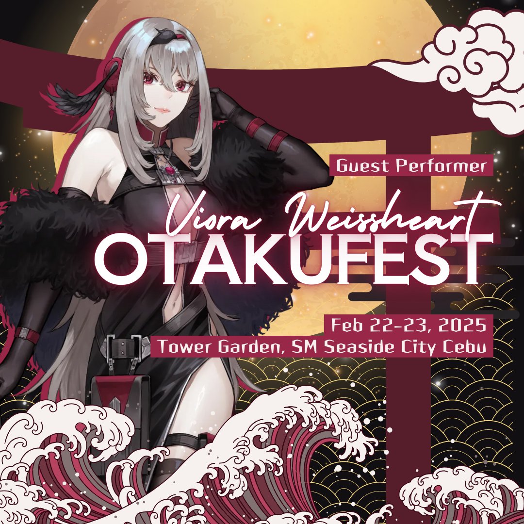 vioraweissheart's tweet photo. Full send ta!! ヾ(≧▽≦*)🪶🖤
See you @otakufestph #OF25 https://t.co/1HwghxwkHu