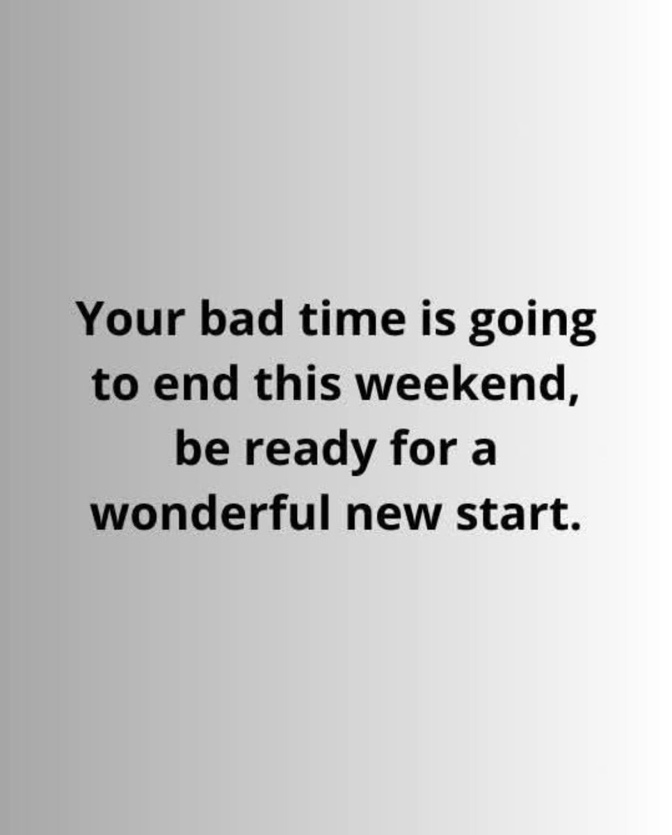 Get ready for a new start