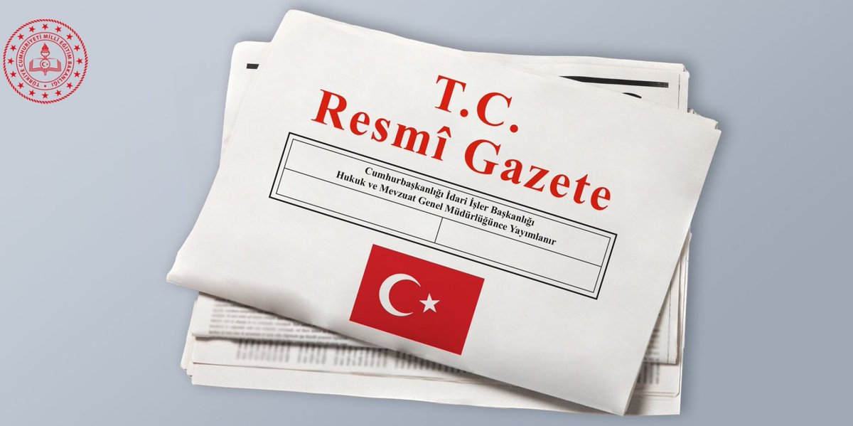 📣 “Millî Eğitim Bakanlığı Ortaöğretim Kurumları Yönetmeliği’nde Değişiklik Yapılmasına Dair Yönetmelik”, Resmî Gazete'de Yayımlanarak Yürürlüğe Girdi

👉 meb.ai/wZSEV1