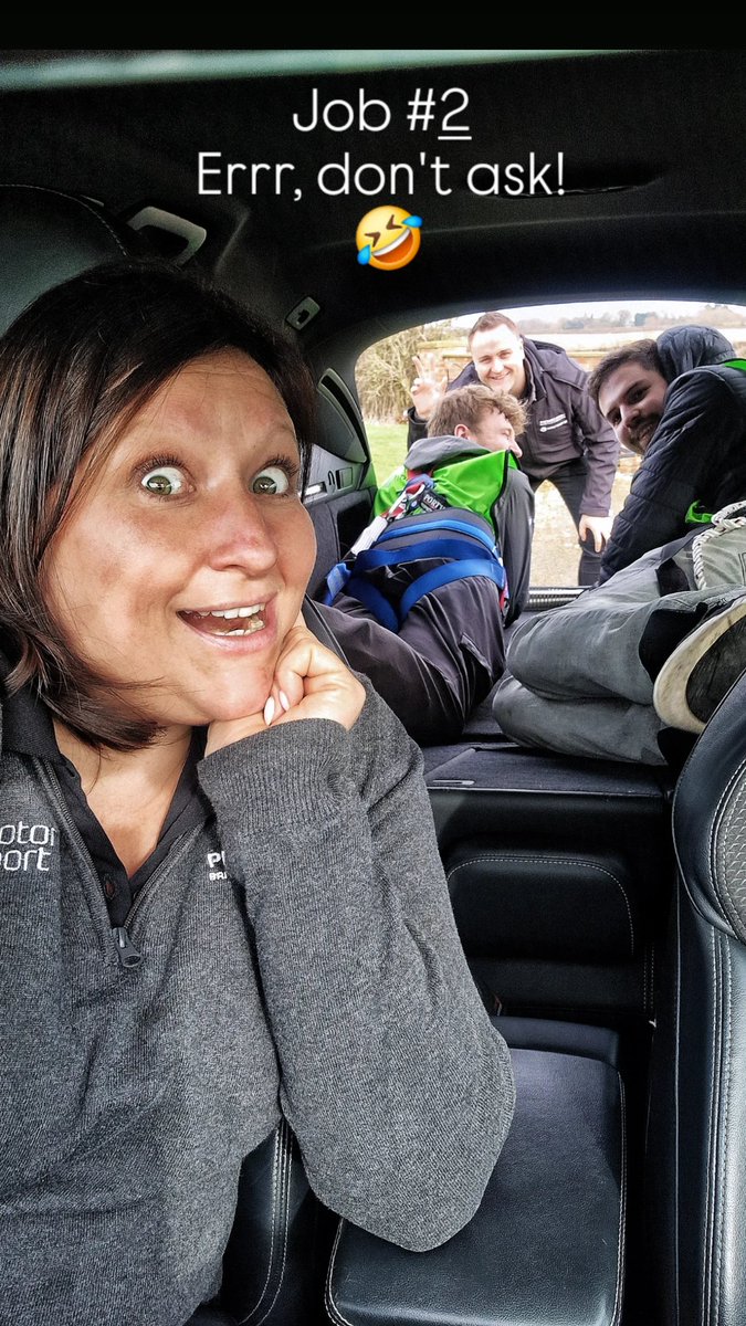 It's great to get the opening round of the <a href="/BRCrally/">British Rally Championship</a> underway! 
Job #1 complete - welcoming the class of 2025
Job #2 underway 🤓

#BRC #MediaDuties