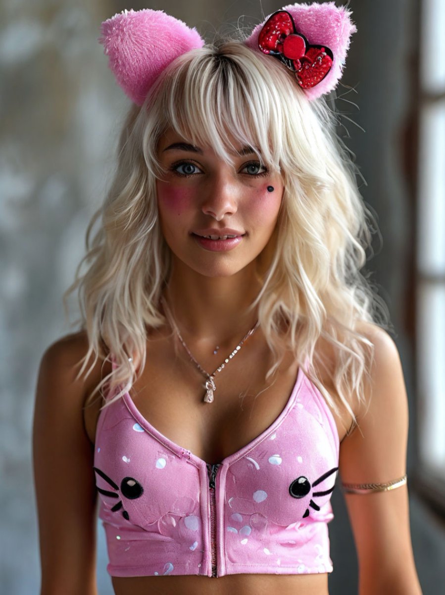 AiBeautyG's tweet photo. Fashionable underwear for the most stylish kittens. 最もスタイリッシュな子猫のためのファッショナブルな下着。#lingerie #women's #panties #fashionable #cute https://t.co/OaDpi7DoK7