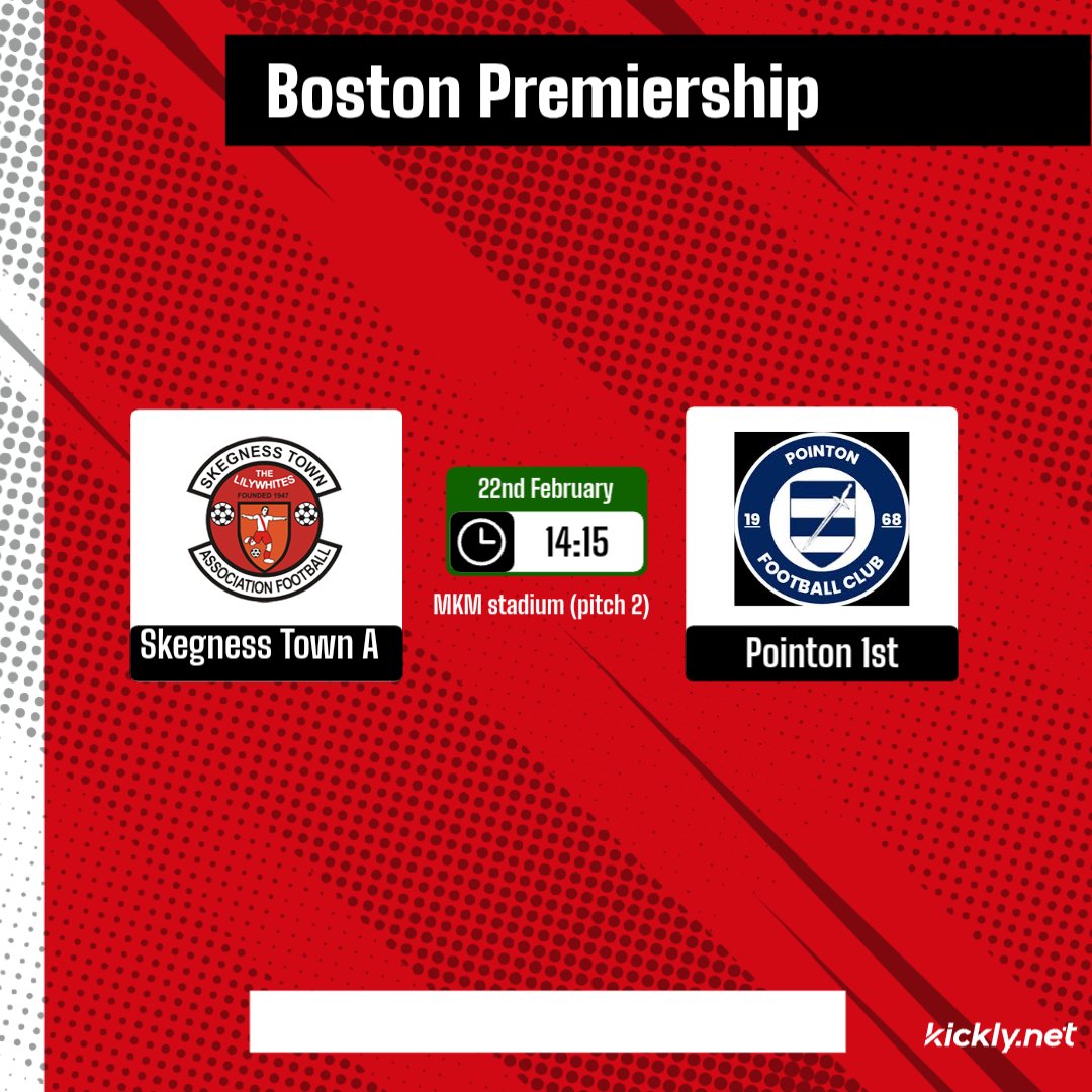 ***Match Day!***

Today we are hosting Pointon 1st team in what promises to be an exciting game! After a few weeks off our boys are itching to get back on the pitch and perform!