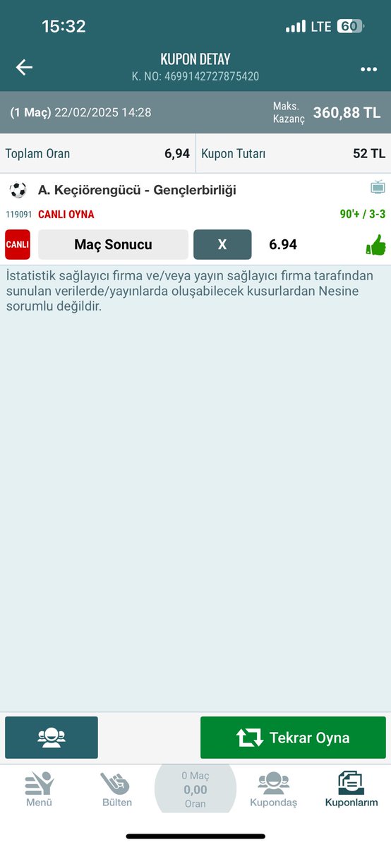 cagrig08's tweet photo. @canliiddaali Tabloyu sen gösterdikten sonra gördük reis teşekkürler https://t.co/ep9ZILzjeQ