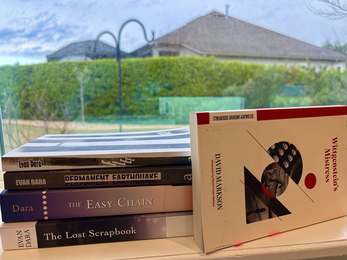 thenextpage22's tweet photo. #WittgensteinsMistress
#DavidMarkson
…I have no idea why I did that. If I had understood why I was doing that…I would not have been mad. Had I not been mad…I would not have done it at all.
I am less than positive that those last two sentences make any particular sense. https://t.co/YNbYg42eeW